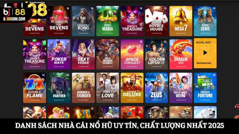 nhà cái nổ hũ uy tín